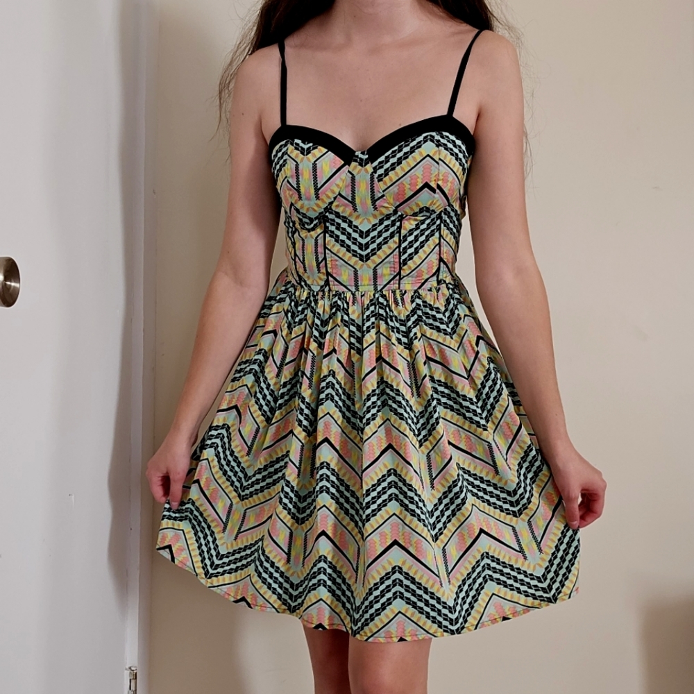 Size S Colorful Dress